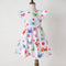 Summer Girls' Flying Sleeve Colorful Butterfly Princess Skirt